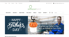 Desktop Screenshot of greenlightdepot.com